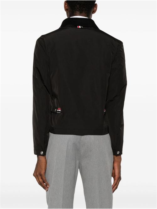 Jacket with logo THOM BROWNE | MJO221C07110001